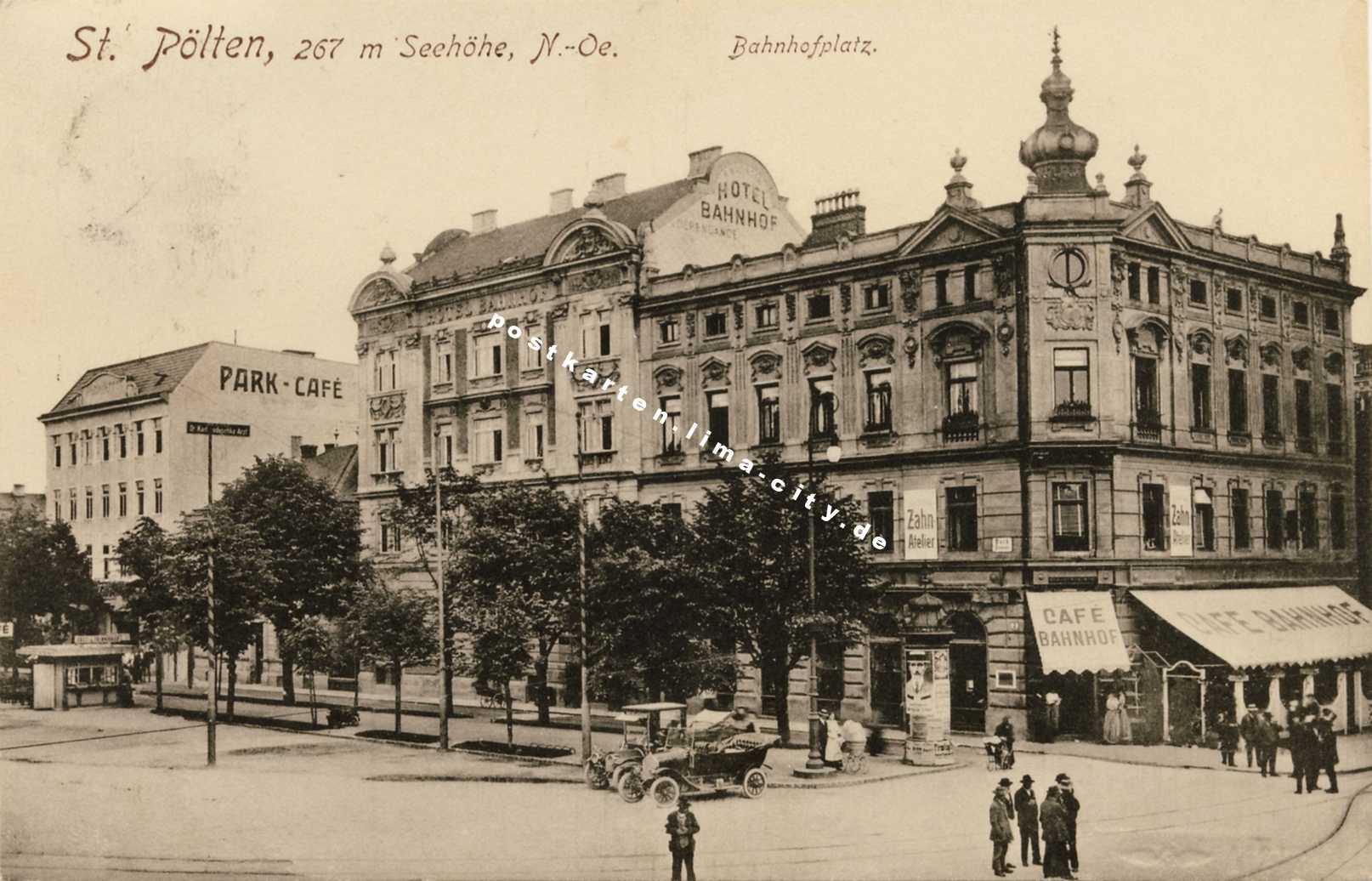 Bahnhof Sankt Pölten 1915